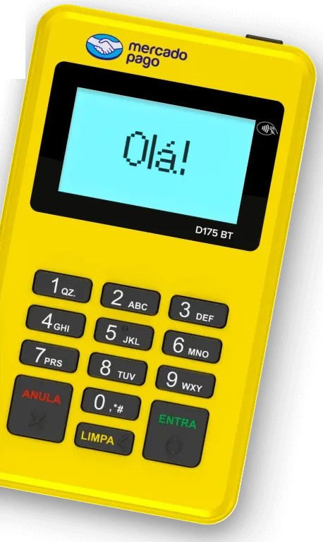 Maquininha de cartão Point Mini NFC 2, do Mercado Pago