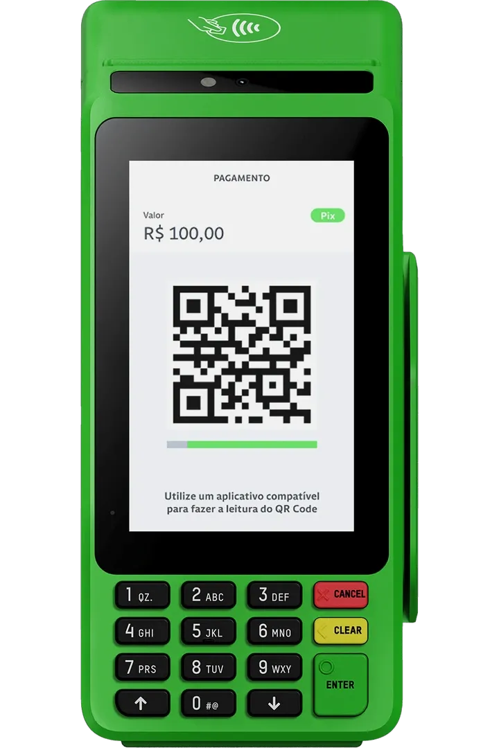 Maquininha de cartão TON T3 Smart